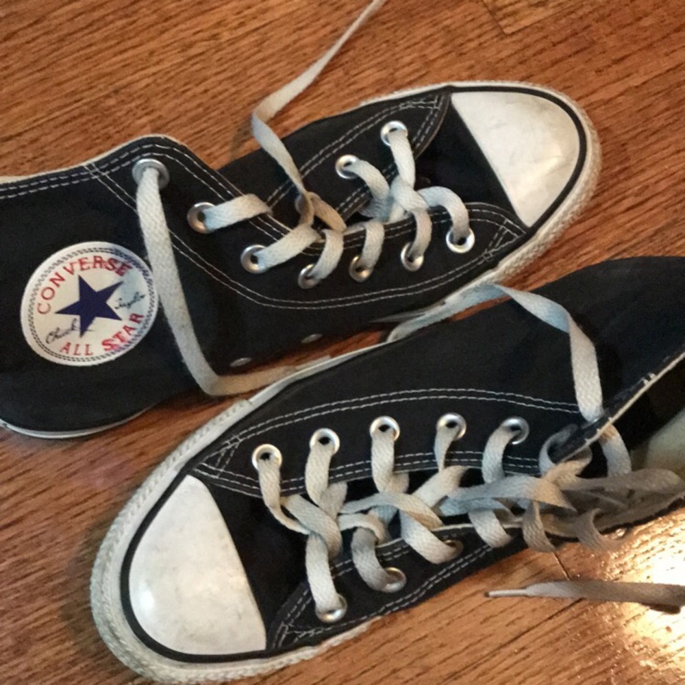 Black High Top Converse